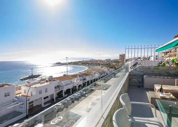 Penthouse Of Views Cristianos Apartment *